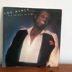 Lou Rawls 'All Things in Time' Vinyl Record